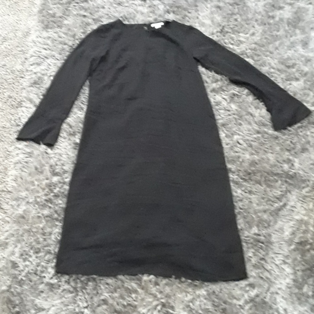 H&M black midi dress